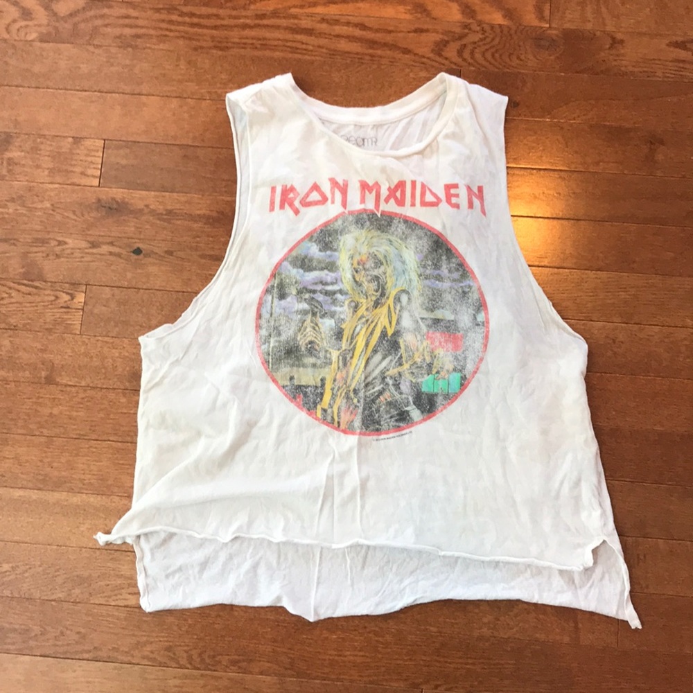 White Tank Top with Graphic
